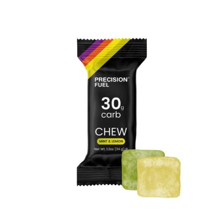 Precision Fuel 30g Carb Chew Mint & Lemon