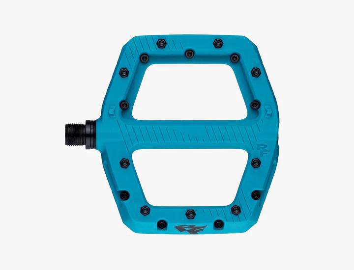 RaceFace Chester Pedals - Platform, Composite, 9/16", Large, Turquoise