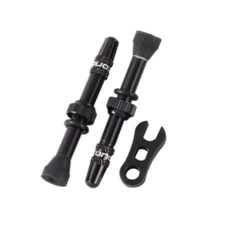 QUAXAR UNIVERSAL TUBELESS VALVE 80MM BLACK