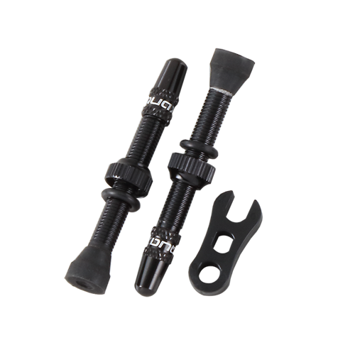QUAXAR UNIVERSAL TUBELESS VALVE 80MM BLACK