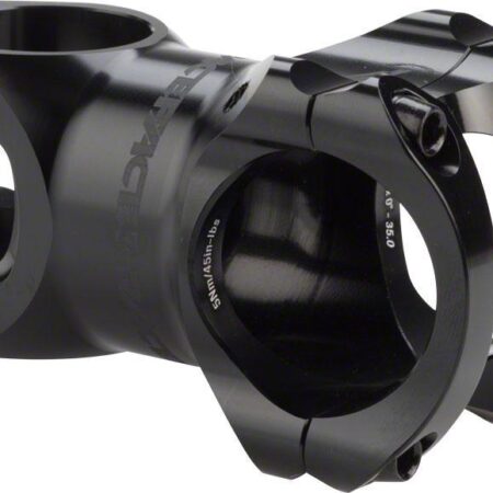 RaceFace Turbine R 35 Stem - 60mm, 35 mm Clamp, +/-0, 1 1/8", Black